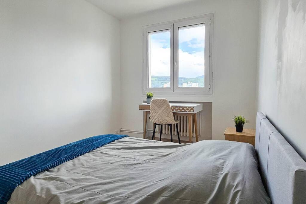 Apartament C'Est Chez Maurice! 4 Ch Wifi Balcon Parking Free Saint-Etienne  Zewnętrze zdjęcie