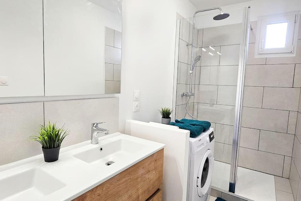 Apartament C'Est Chez Maurice! 4 Ch Wifi Balcon Parking Free Saint-Etienne  Zewnętrze zdjęcie